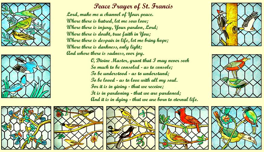 saint francis prayer